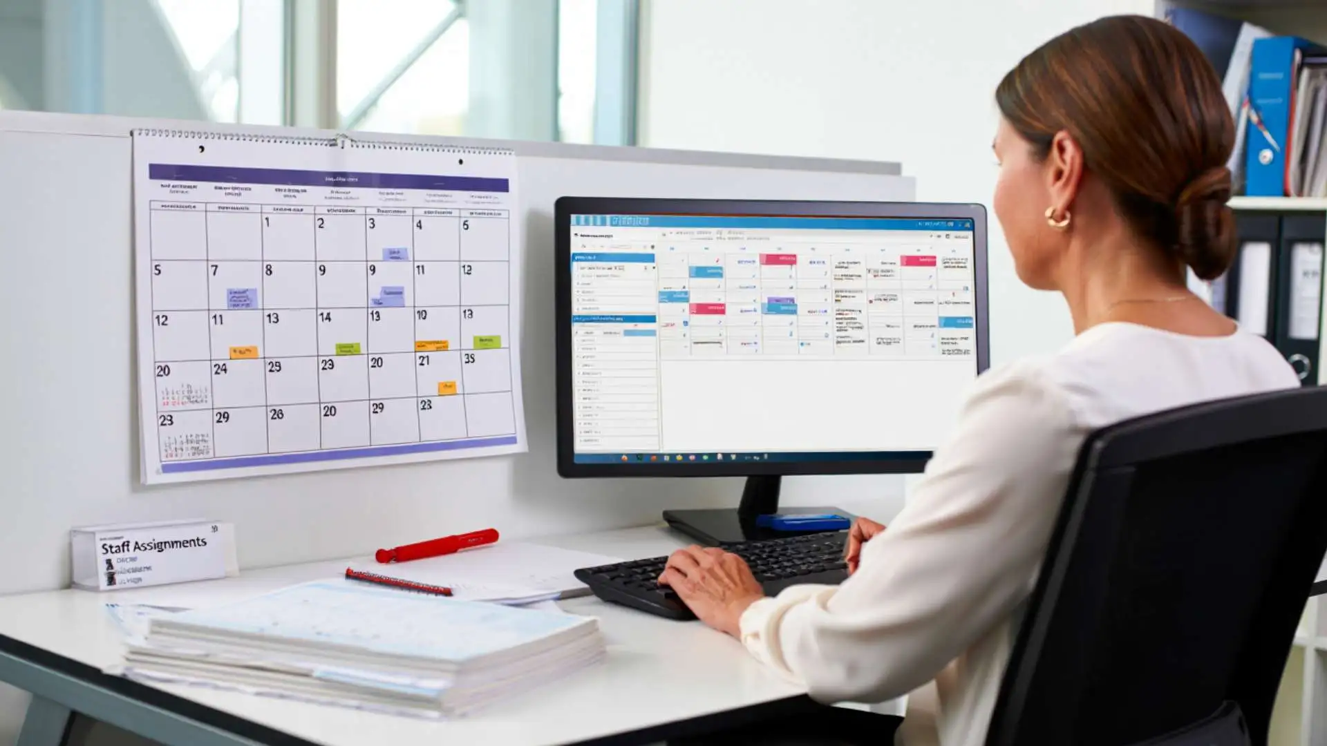 Planned temporary childcare staff providing scheduled support in a nursery setting in Loughborough, supplied by JM Workforce Services.